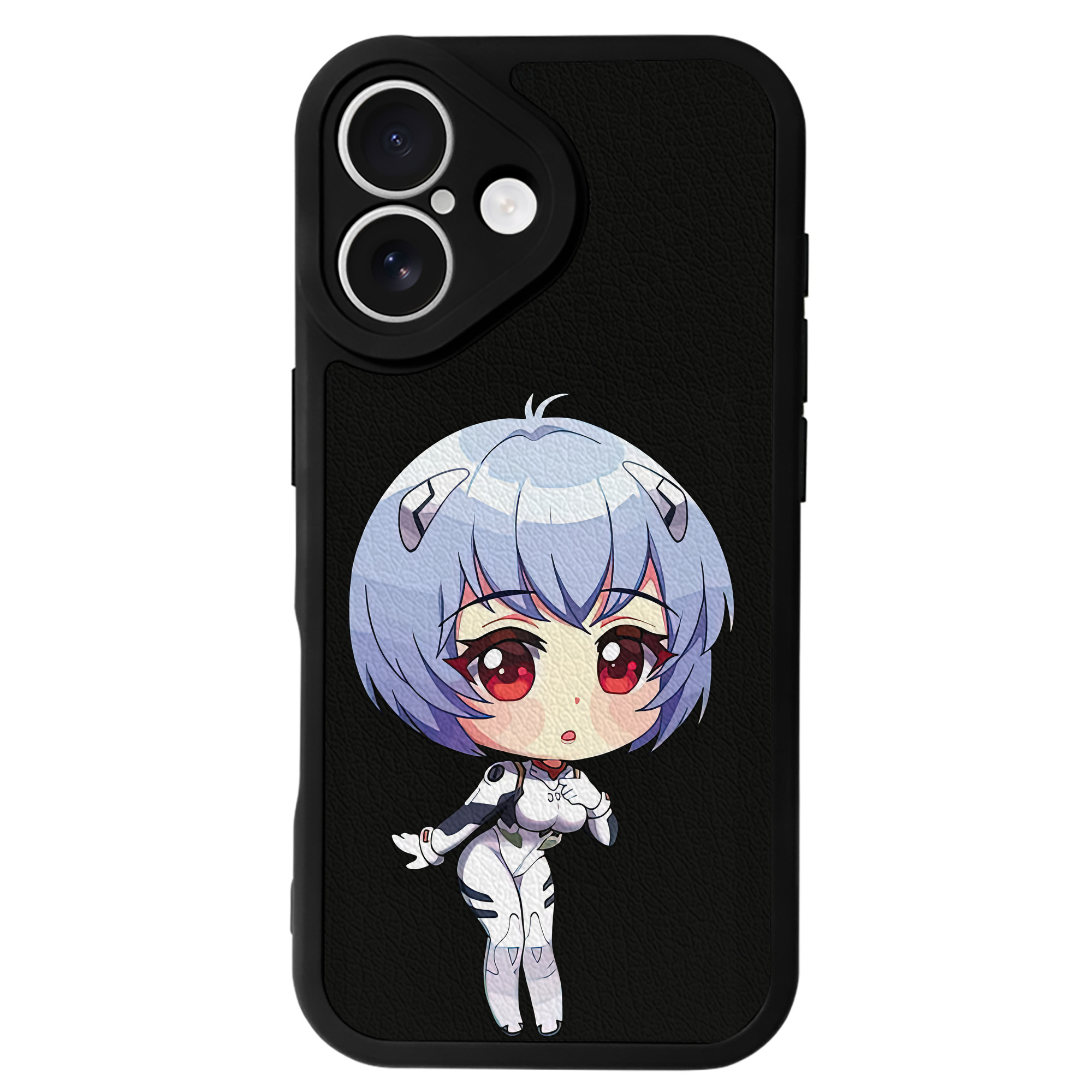 （画像用） EVA 新世紀エヴァンゲリオン 【iPhone 16シリーズ対応】シリコンスマホケース（レザー調） 材質：シリコン